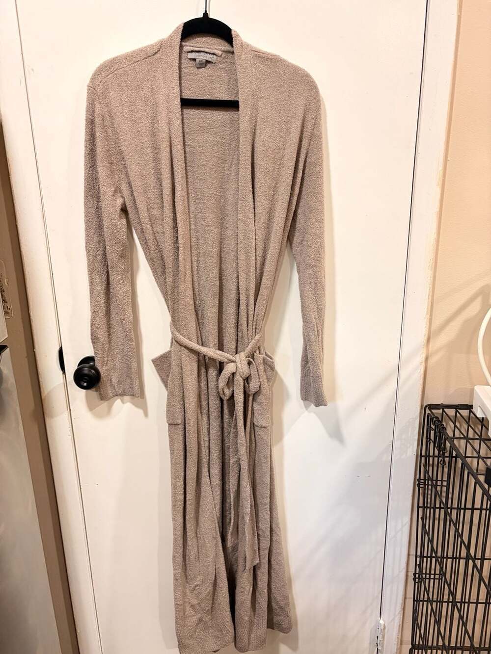 Barefoot Dreams CozyChic Lite Belted Long Robe Duster Cardigan